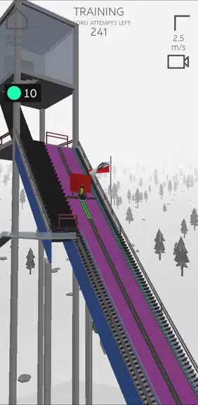 ภาพหน้าจอ LiftAir Ski Jump 2