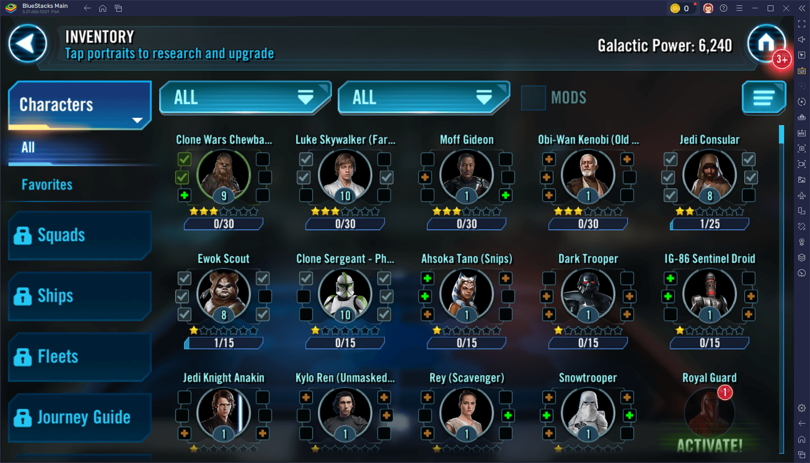 Galaxy of Heroes Recruits: Tier -Rangliste entstehen (2025)