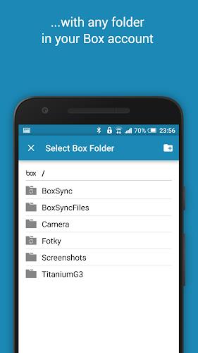 ภาพหน้าจอ Autosync for Box - BoxSync 4