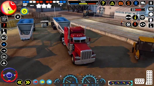 American Cargo Truck Games Simスクリーンショット1