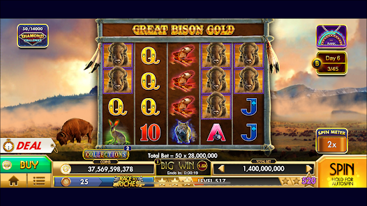 ภาพหน้าจอ Black Diamond Casino Slots Mod 2