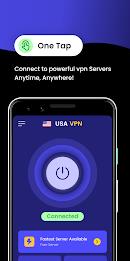 USA VPN - Proxy VPN for USA zrzut ekranu 3