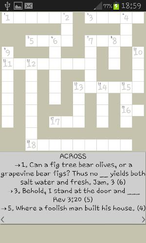 Bible Crossword ကိုဖန်သားပြင်4