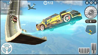 Impossible GT Racing Car Stunt экрана 4