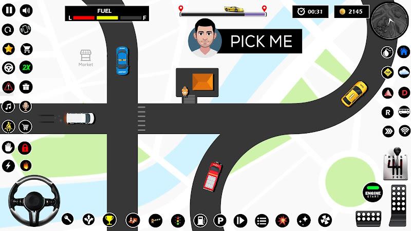 Pick N Drop Taxi Simulator ekran görüntüsü 1