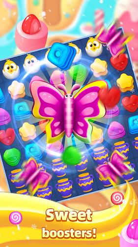 Sweet Candy Cat Puzzle Game экрана 4