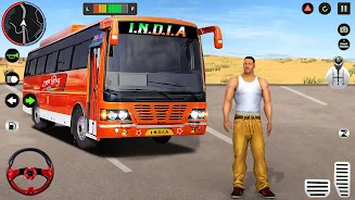 ภาพหน้าจอ Indian Bus Simulator : MAX 3D 1