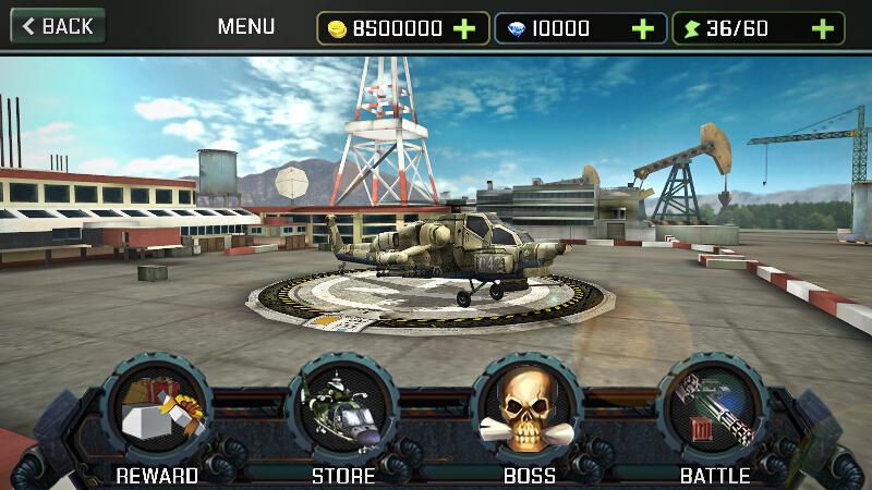 Gunship Strike 3D экрана 3