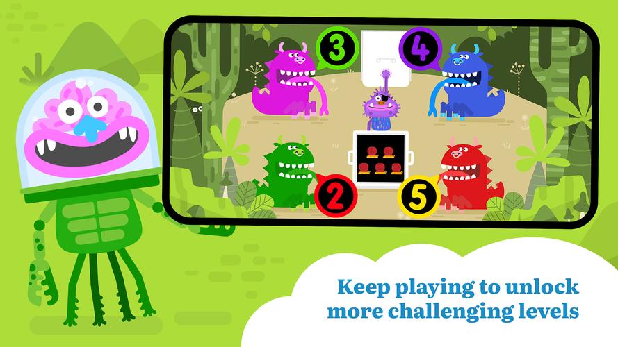 Teach Monster Number Skills screenshot 3