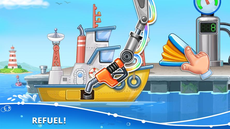 Juegos de barcos, construccion captura de pantalla 3