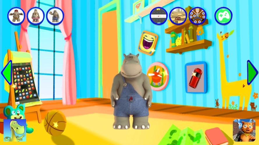 Talking Hippo Rock屏幕截圖1