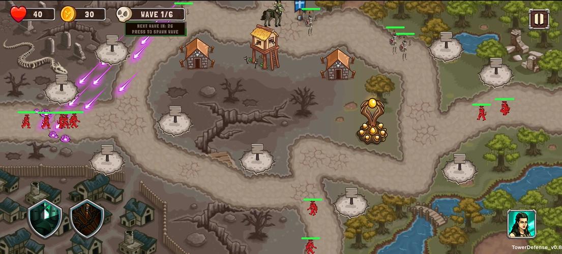Vulcan's Tower Defense应用截图第4张