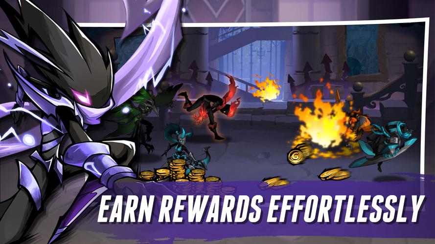 Stickman Master Ⅲ: Idle RPG zrzut ekranu 4
