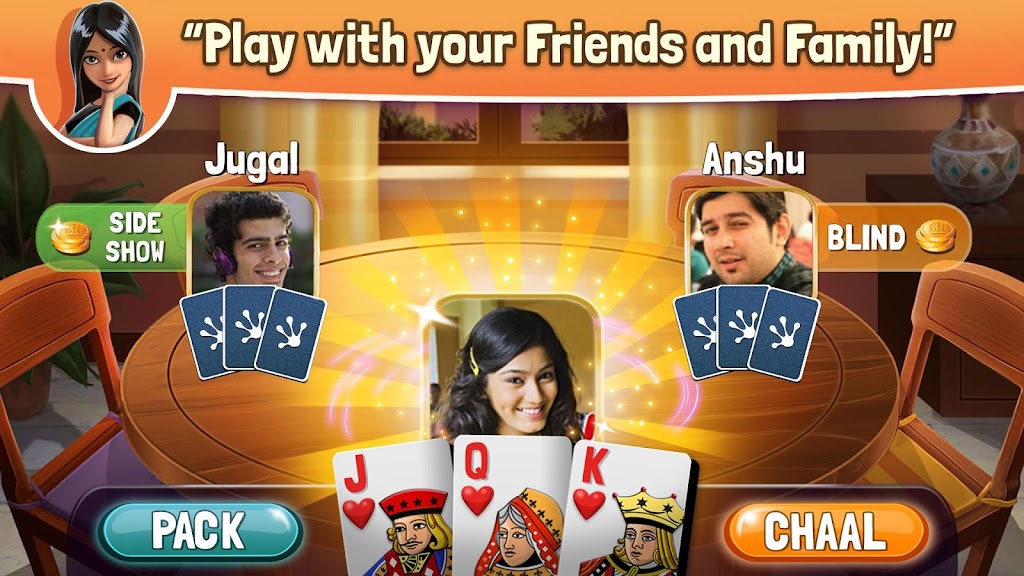 Teen Patti Home zrzut ekranu 1