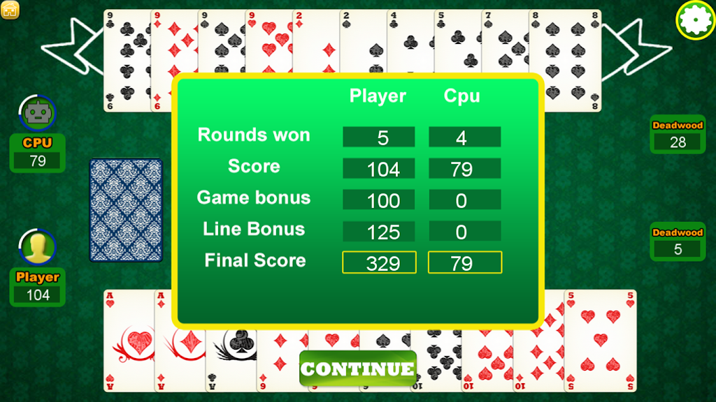 Gin Rummy Pabroton screenshot 4