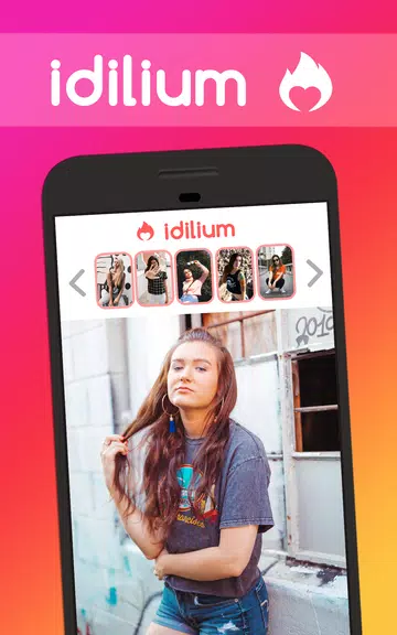 Idilium: Random Chat Roulette स्क्रीनशॉट 3