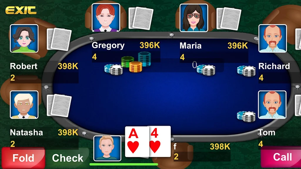 Poker Holdem Master Online Cardスクリーンショット2