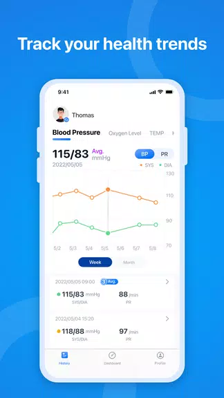 Screenshot ViHealth 2