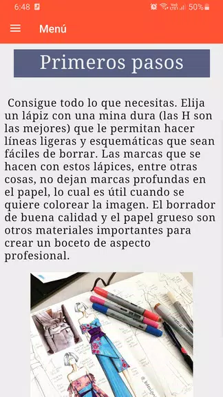 Curso de diseño de moda Screenshot 2