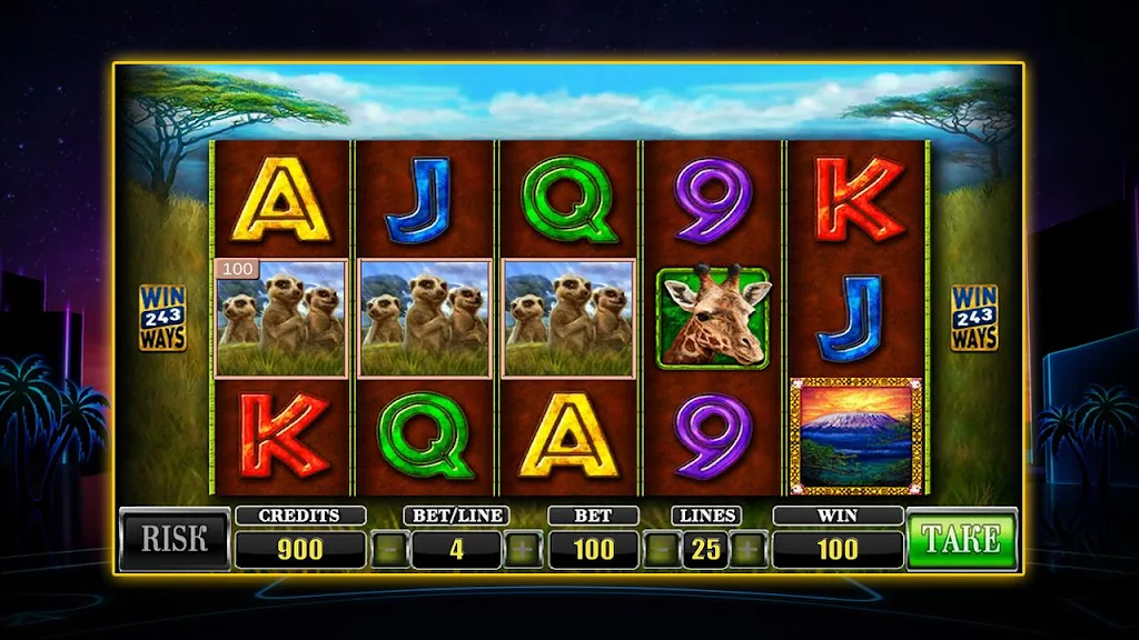 SLOT African Simba屏幕截圖2