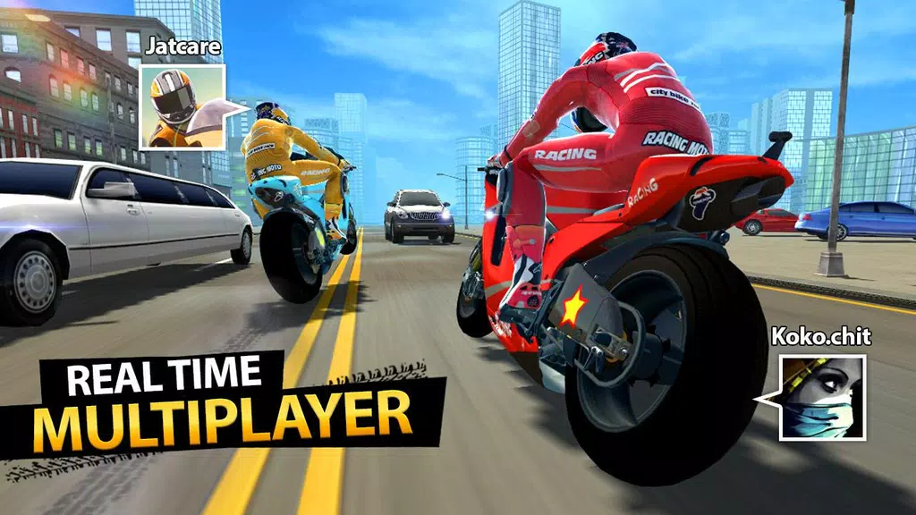 Highway Moto Rider 2: Traffic ကိုဖန်သားပြင်3