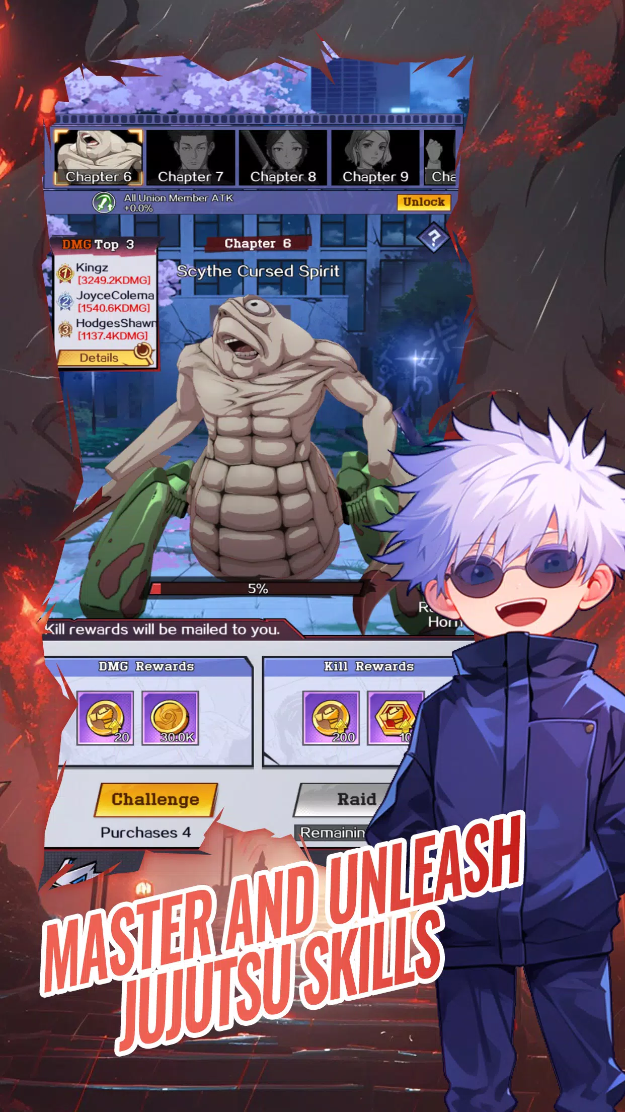 Jujutsu Masters: Cursed Rivals屏幕截圖4