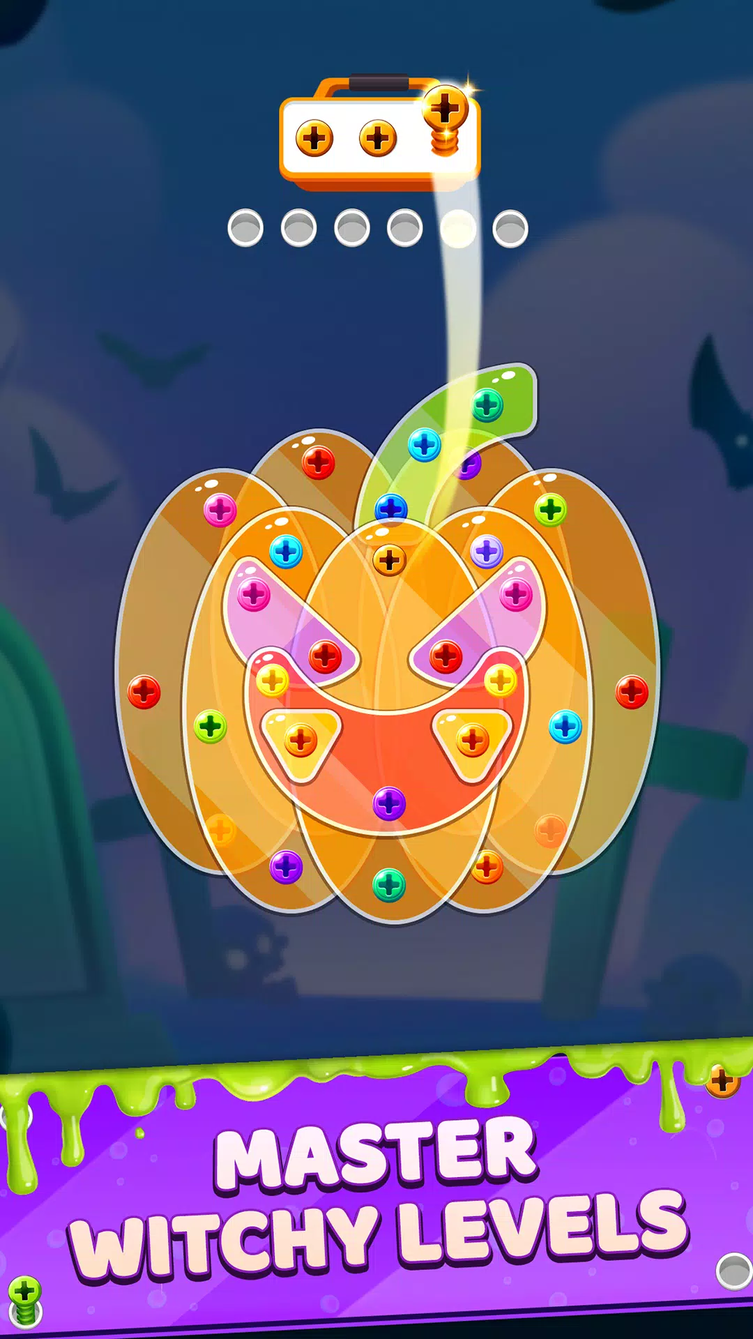 ภาพหน้าจอ Screw Nut and Bolt: Jam Puzzle 3