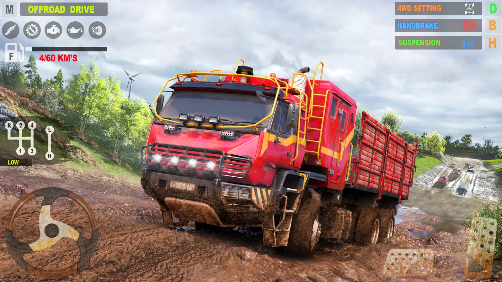 Offroad Mudrunner Games 3D ကိုဖန်သားပြင်4