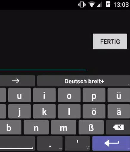 German for AnySoftKeyboard Ảnh chụp màn hình 3