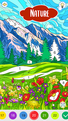 Color by Number: Coloring Bookスクリーンショット1