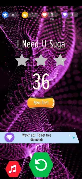 k-pop Magic Game Piano Tiles 2 ကိုဖန်သားပြင်2