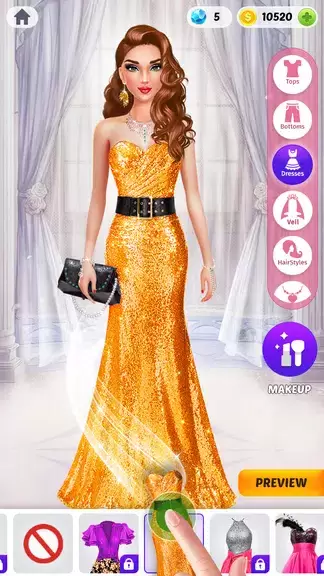 Fashion Game: Makeup, Dress Up ảnh chụp màn hình 1