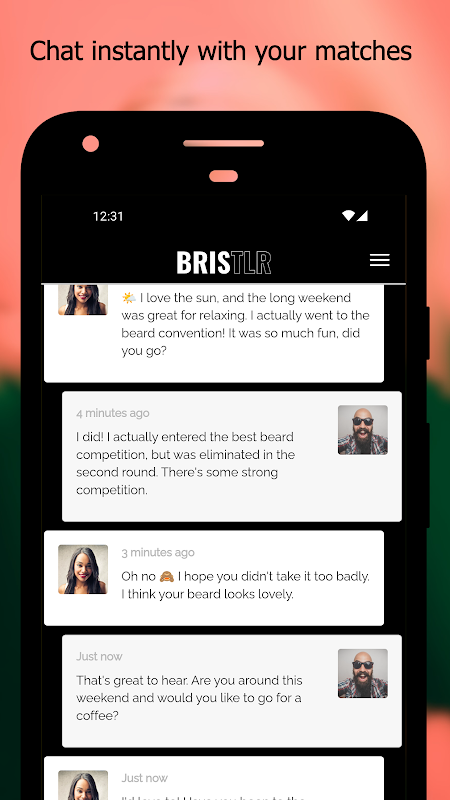 Bristlr - beard lovers dating应用截图第1张