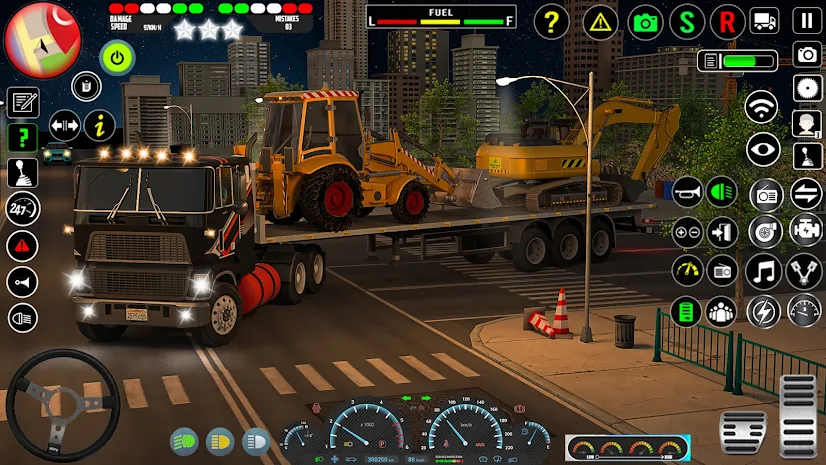 Cargo Oil Tanker Truck Game 3d captura de pantalla 1