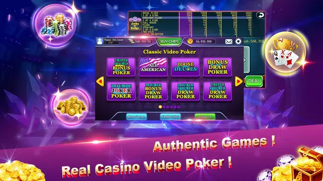 Video Poker: Classic Casino ảnh chụp màn hình 4