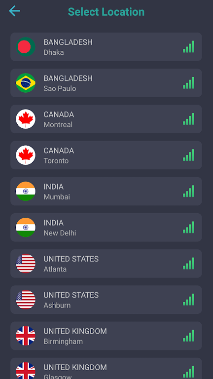 ภาพหน้าจอ India VPN Master - Fast & Safe 3