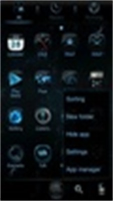 NewCentury GO Launcher EX Theme captura de pantalla 1