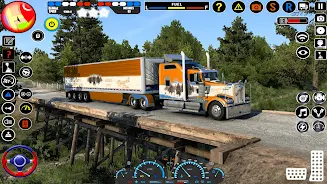 US Cargo Truck Simulator Game captura de pantalla 3