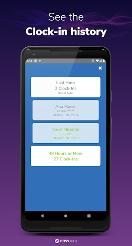 TOTVS RH Clock In ekran görüntüsü 4