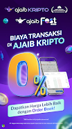 ภาพหน้าจอ Ajaib Kripto: 0% Trading Fee 2