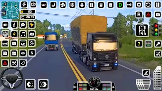 Euro Truck Simulator 3D - Real 스크린샷 1