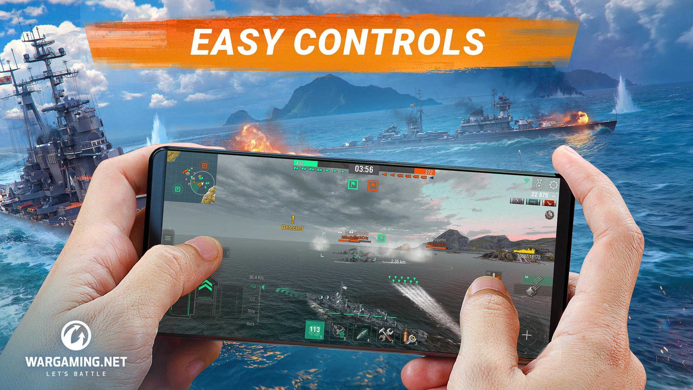 World of Warships Blitz: Sea Screenshot 1