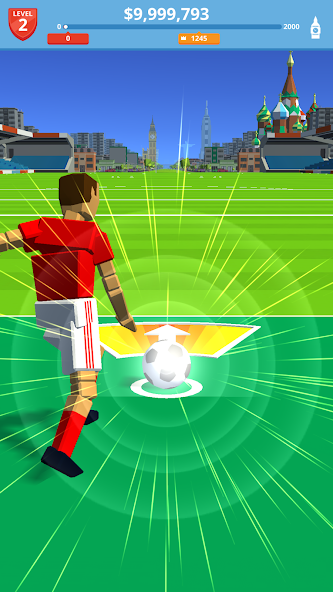 ภาพหน้าจอ Soccer Kick Mod 1