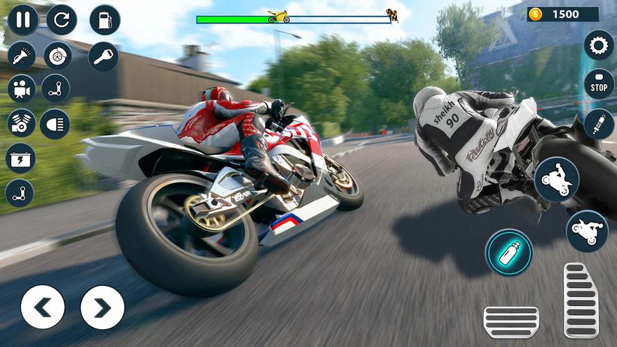 Screenshot Street Bike Drag Racing Games 2