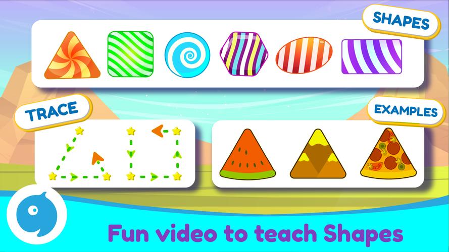 Colors & shapes learning Games屏幕截圖3
