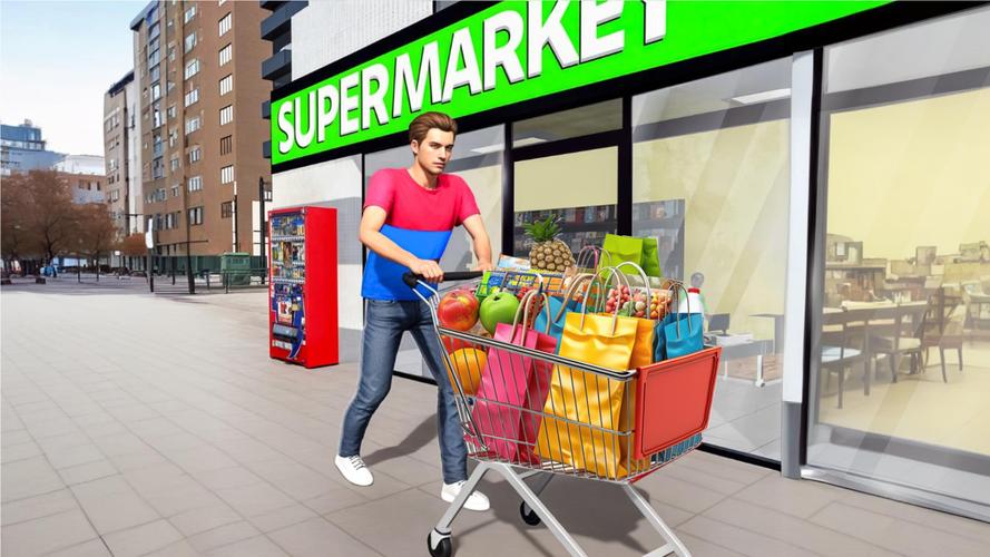 Supermarket Factory Simulator экрана 1