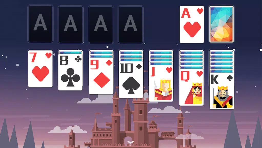 Solitaire FairyTaleCastleTheme应用截图第3张