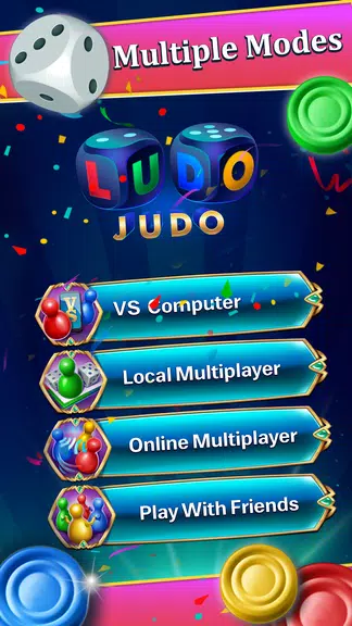 Ludo Judo - New Ludo Game of 2 স্ক্রিনশট 1