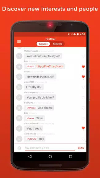 FireChat screenshot 4