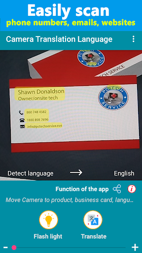 Camera Translator - Live Translation App ကိုဖန်သားပြင်3